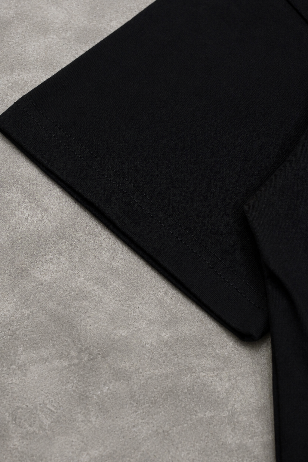 Black Cropped Boxy Tee