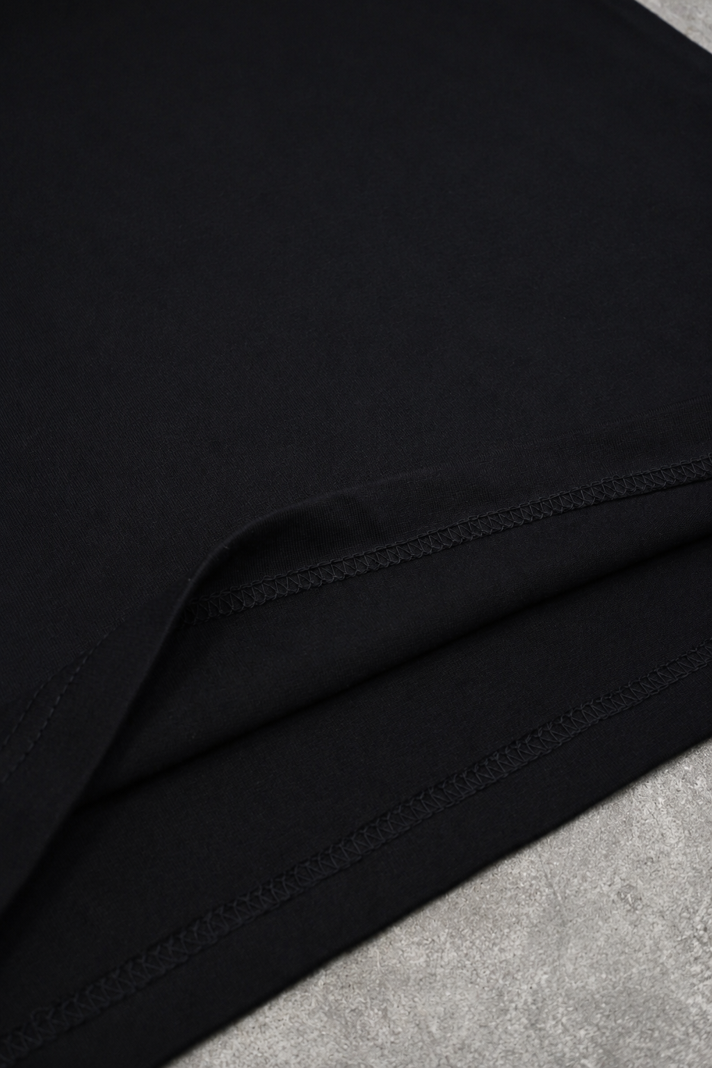 Black Cropped Boxy Tee
