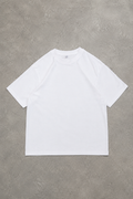 White Cropped Boxy Tee