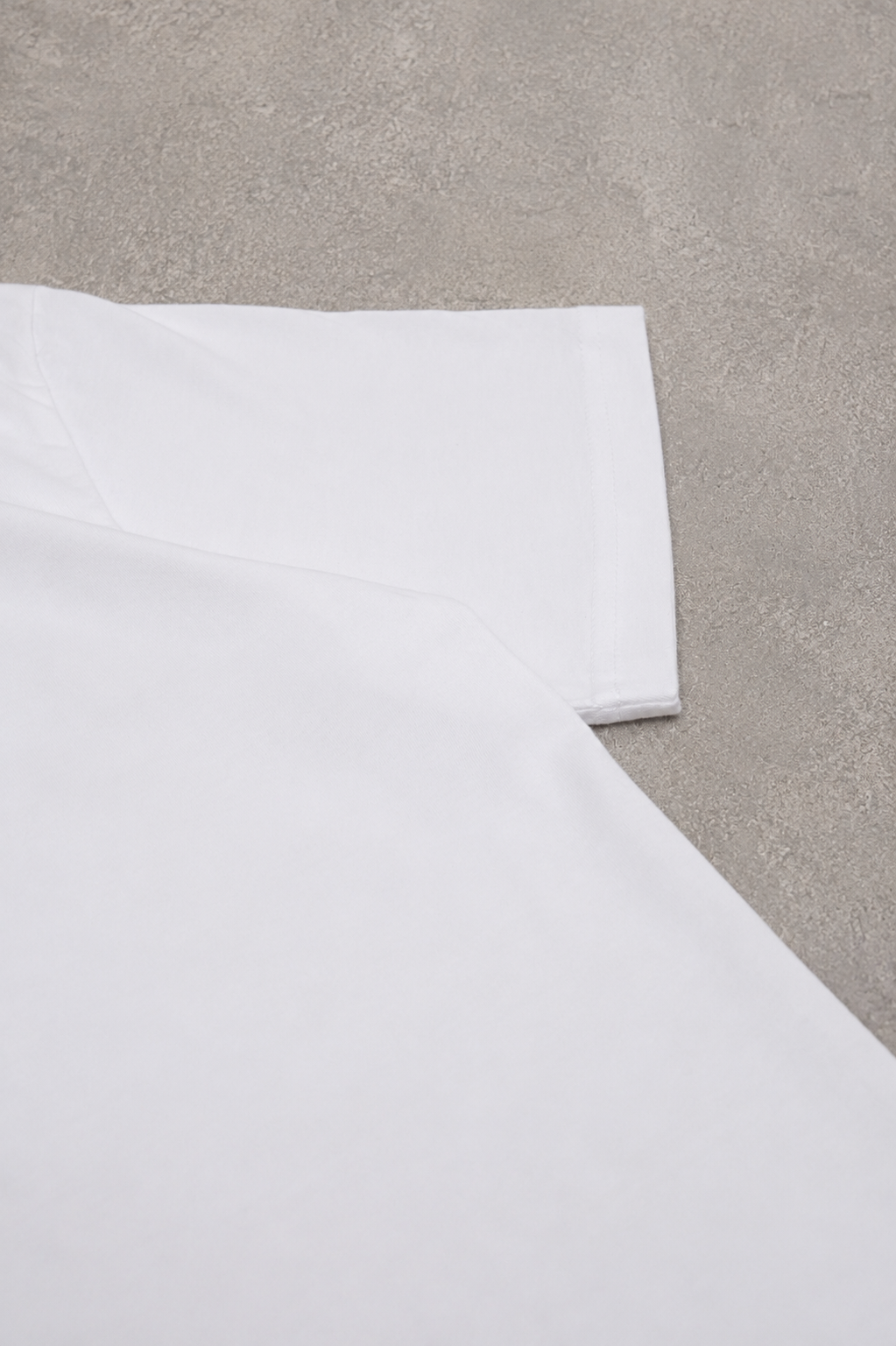 White Cropped Boxy Tee
